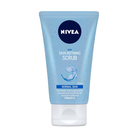 nivea skin refining scrub with vitamin e - normal skin - 150 ml