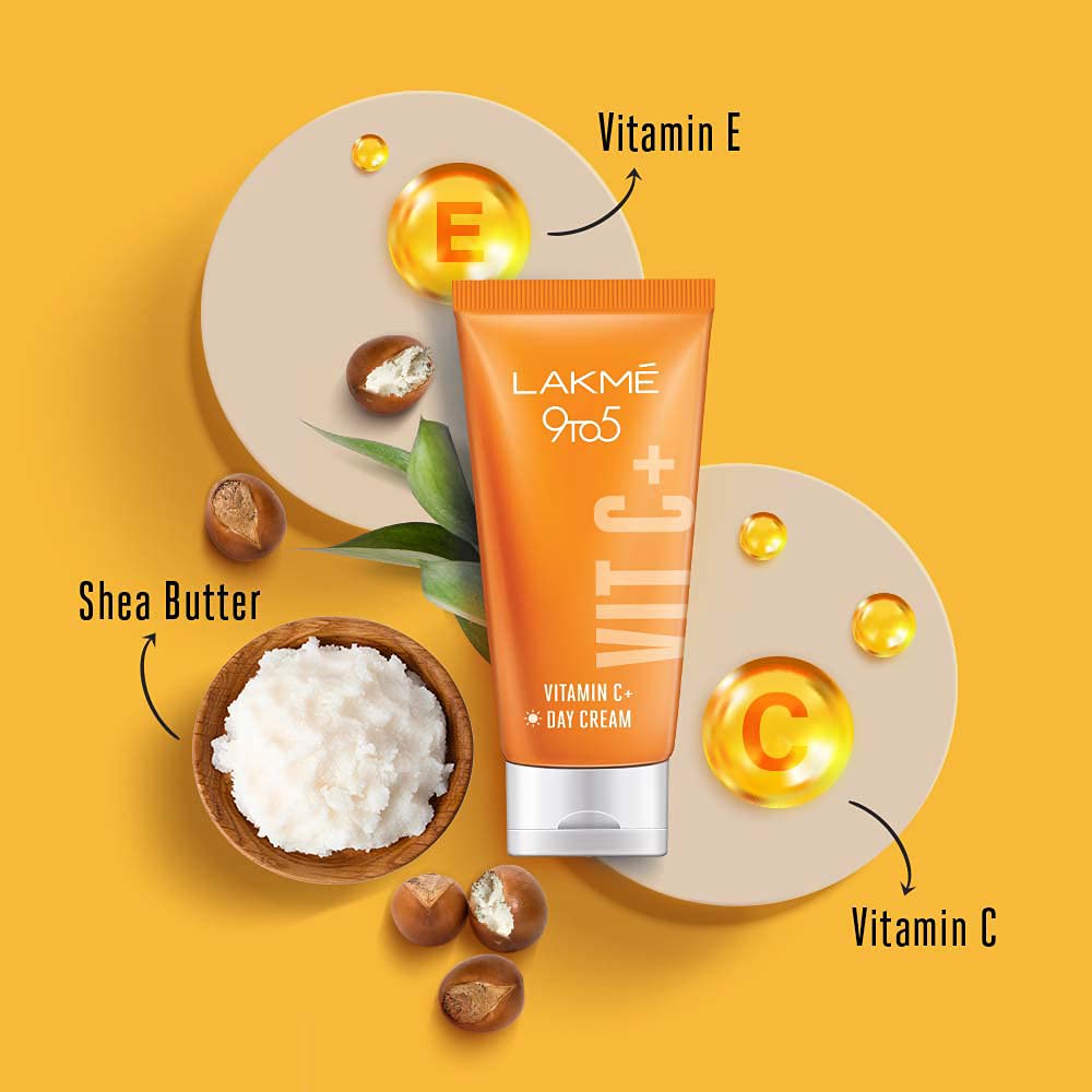 Lakme Vitamin C + Day Cream - 50 gms