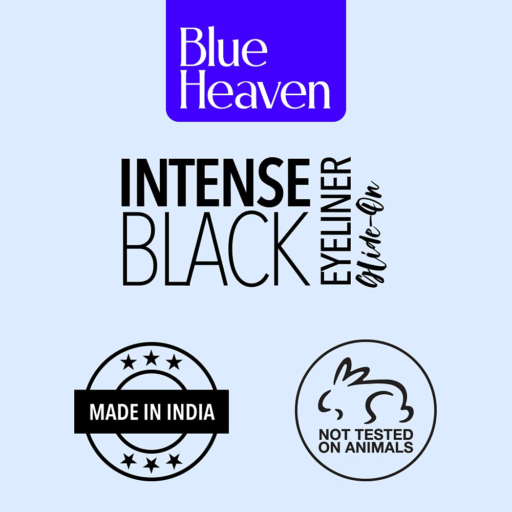 Blue Heaven Intense Black Liquid Eyeliner Glide-On - 4 ml