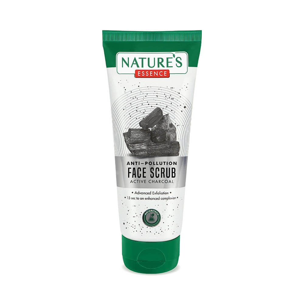 Nature's Essence Anti Pollution Charcoal Face Scrub