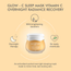 Dot & Key Vitamin C Gel Sleeping Mask For Glowing Skin, Reduces Dark Spots & Pigmentation - 60 ml 