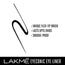 Lakme Eyeconic Liquid Eyeliner - Black - 4.5 ml 