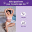 Bombae Women Full Body Wax Strips For Sensitive Skin (8+2 Strips) 