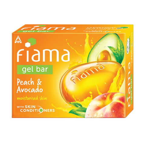 fiama peach & avocado gel bar
