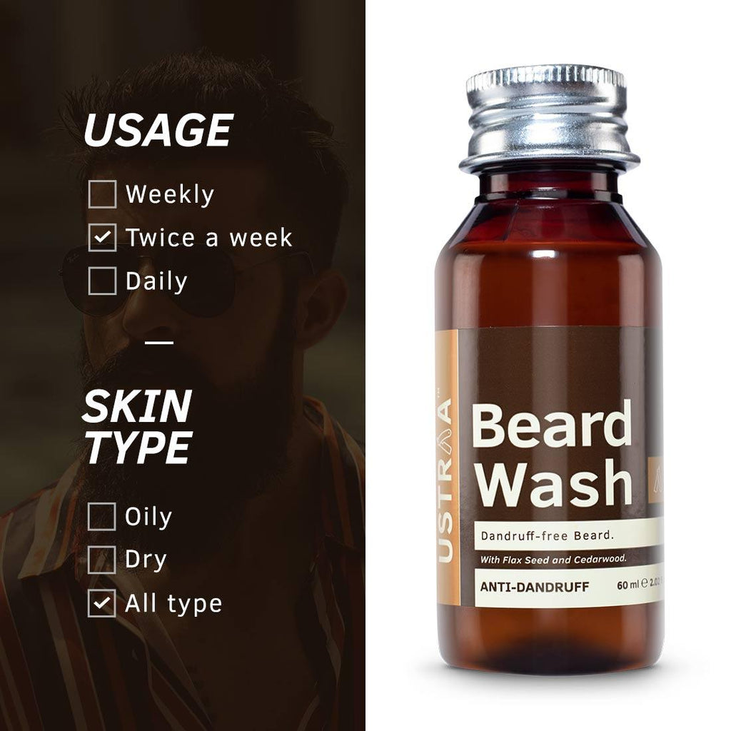 Ustraa Beard Wash-Anti Dandruff