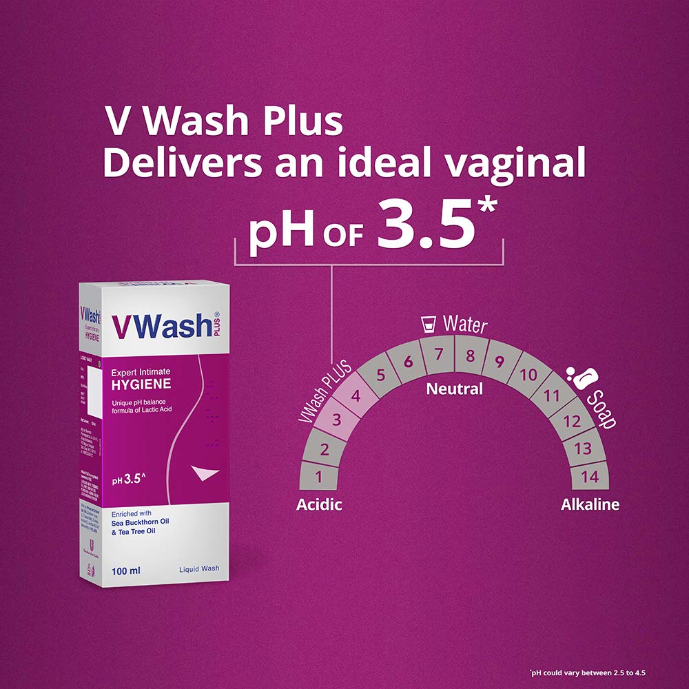 VWash Plus Expert Intimate Hygiene Liquid Wash - 200 ml