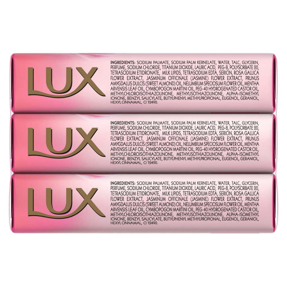 Lux Bathing Soap Soft Touch French Rose And Almond Oil Soap