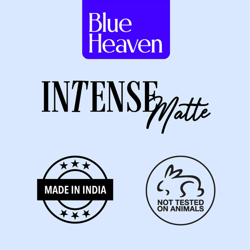 Blue Heaven Intense Matte Lipstick - 4 gm