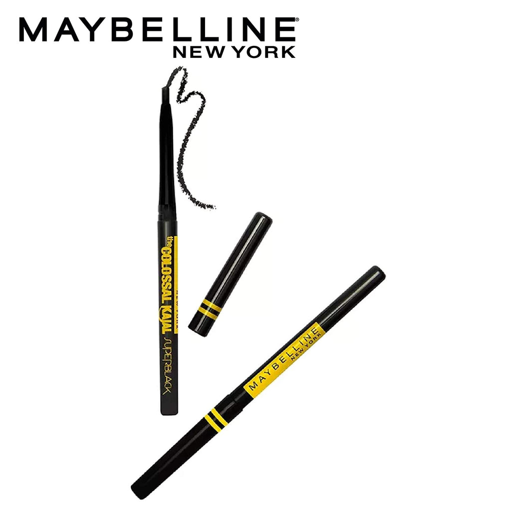 Maybelline New York Colossal Kajal - Super Black (0.35 gms)