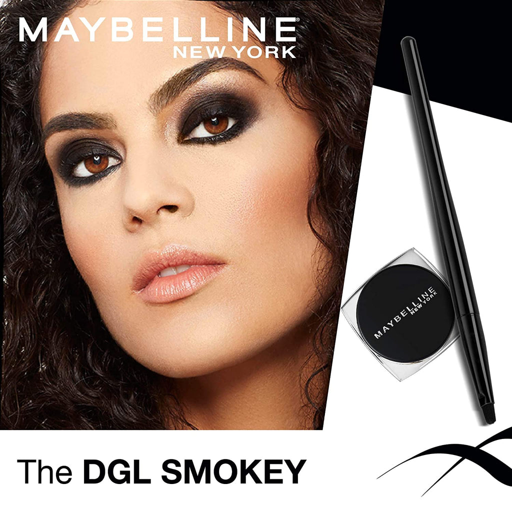 Maybelline New York Lasting Drama Gel Eyeliner With Expert Eyeliner Brush - 01 Black