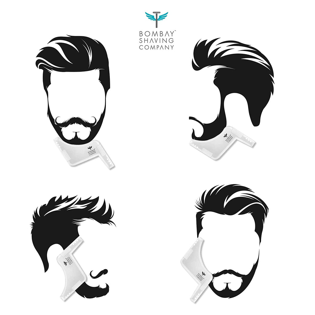 Bombay Shaving Company Beard Shaper Tool - Transparent