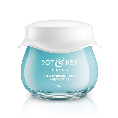 dot & key 72 hr hydrating probiotic gel face moisturizer - 60 ml