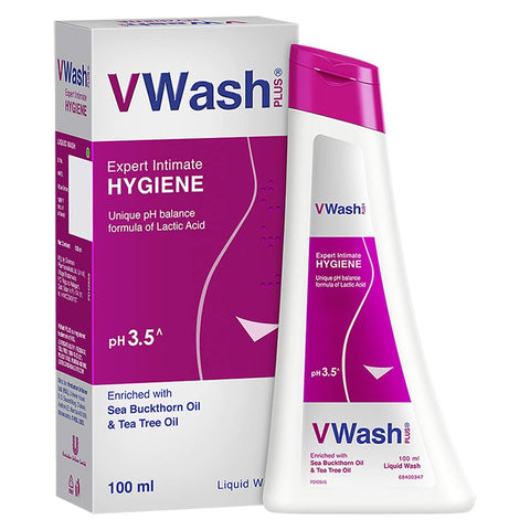 vwash plus expert intimate hygiene, wash for women with ph 3.5