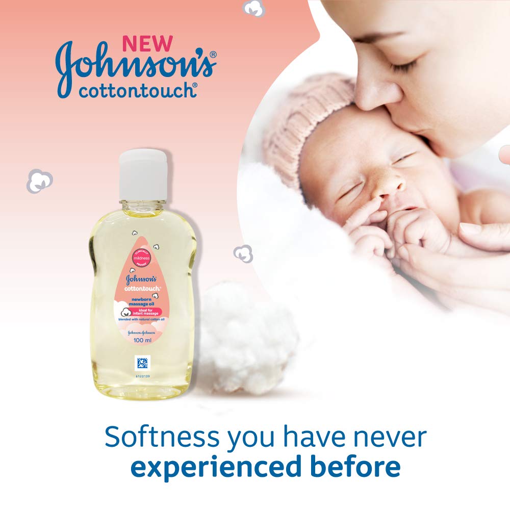 Johnson's Baby Cottontouch Newborn Massage Oil - 100 ml
