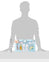 Johnson''s Baby Care Collection with Organic Cotton Baby T-shirt (7 Gift Items, Blue) 