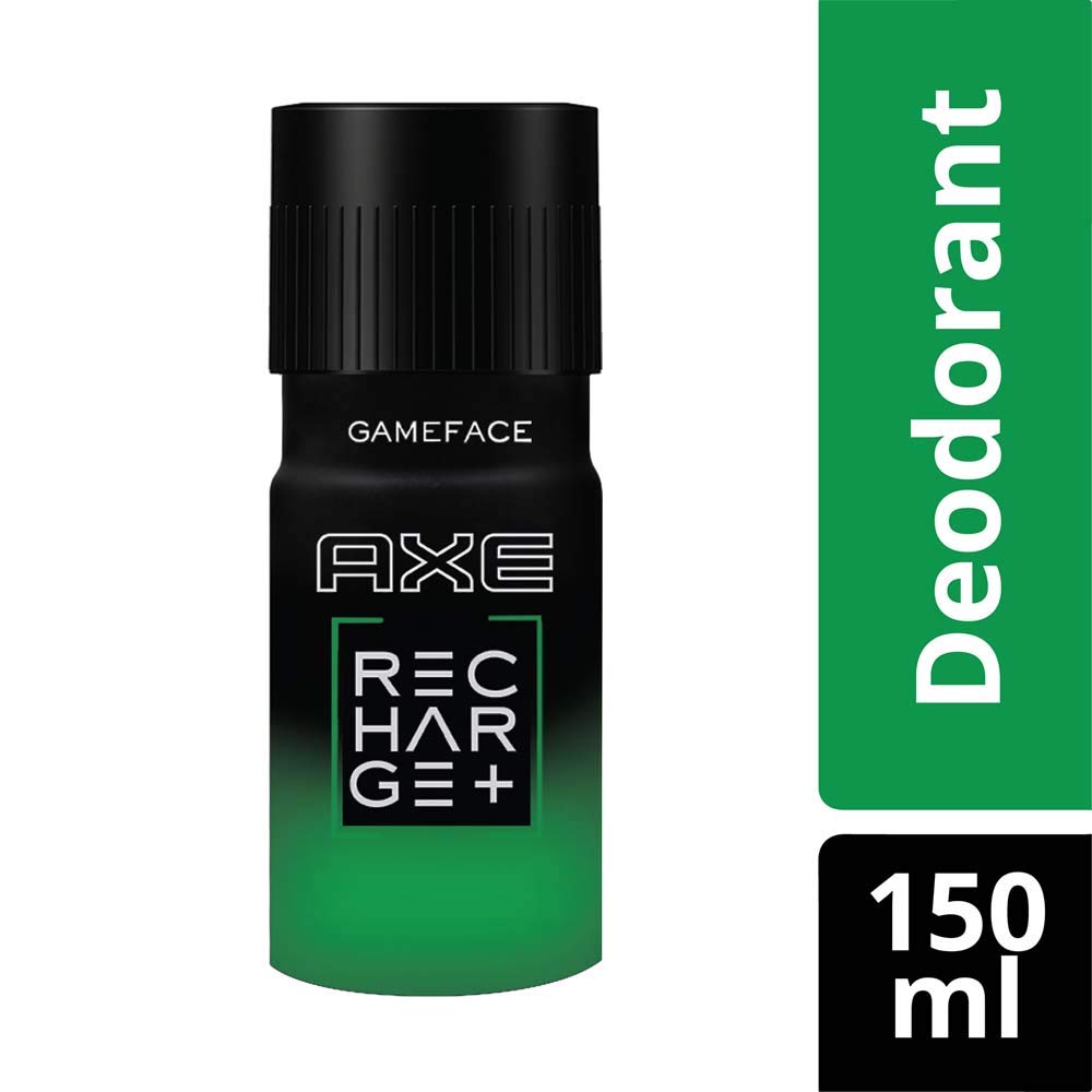 AXE Recharge Game Face Bodyspray, 150ml Deodorant Spray - For Men  (150 ml)