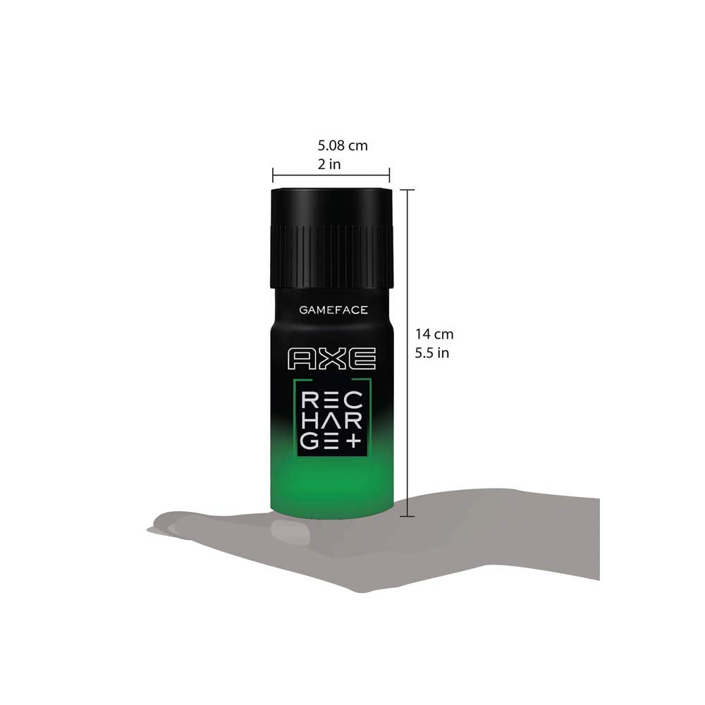 AXE Recharge Game Face Bodyspray, 150ml Deodorant Spray - For Men  (150 ml)