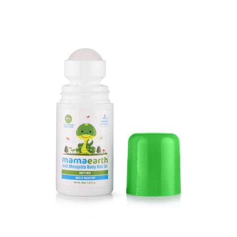 mamaearth natural anti mosquito body roll on (40 ml)