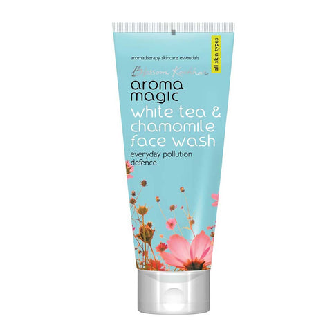 aroma magic white tea & chamomile face wash (all skin type) - 100 ml