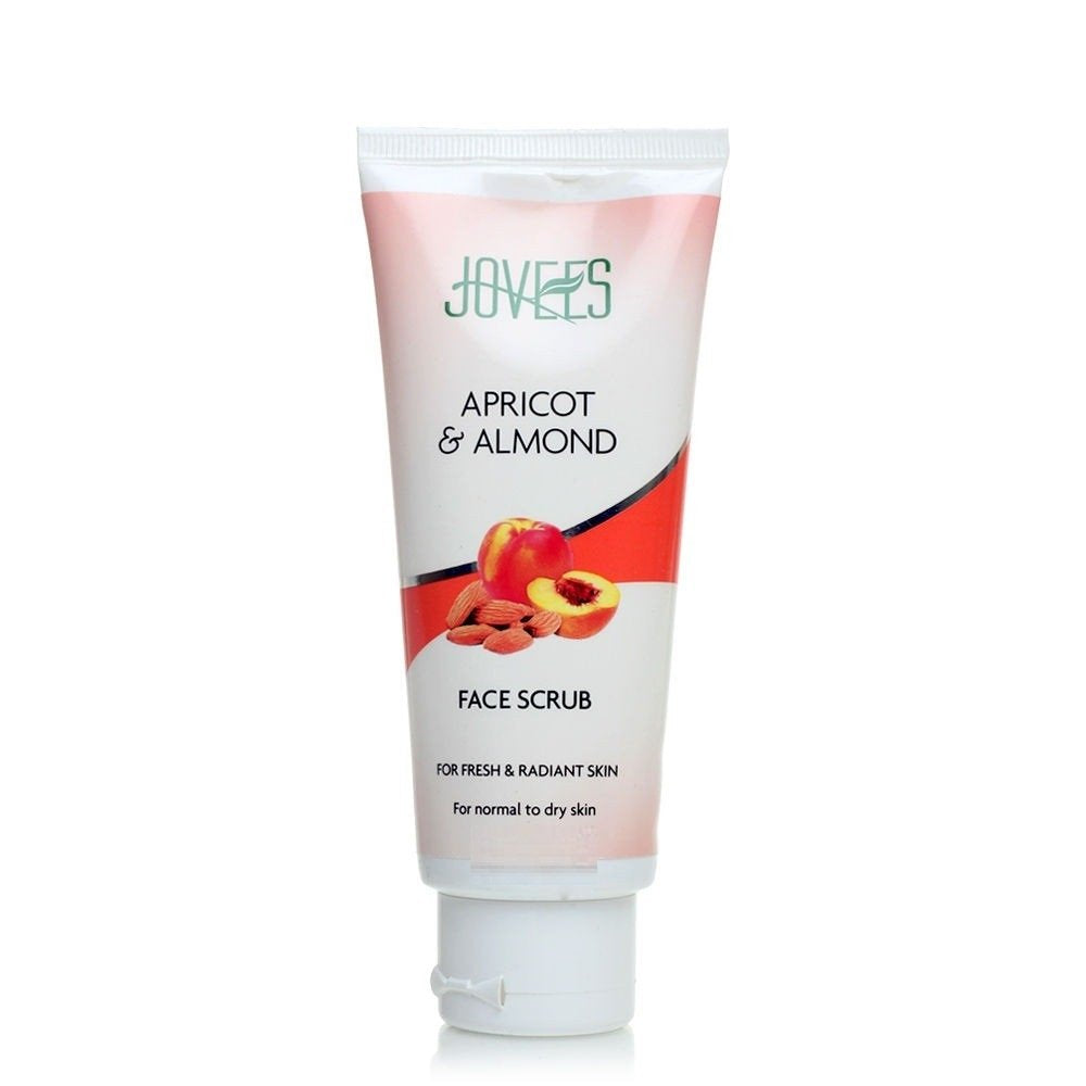 Jovees Apricot & Almond Face Scrub Infused with Wheatgerm Oil