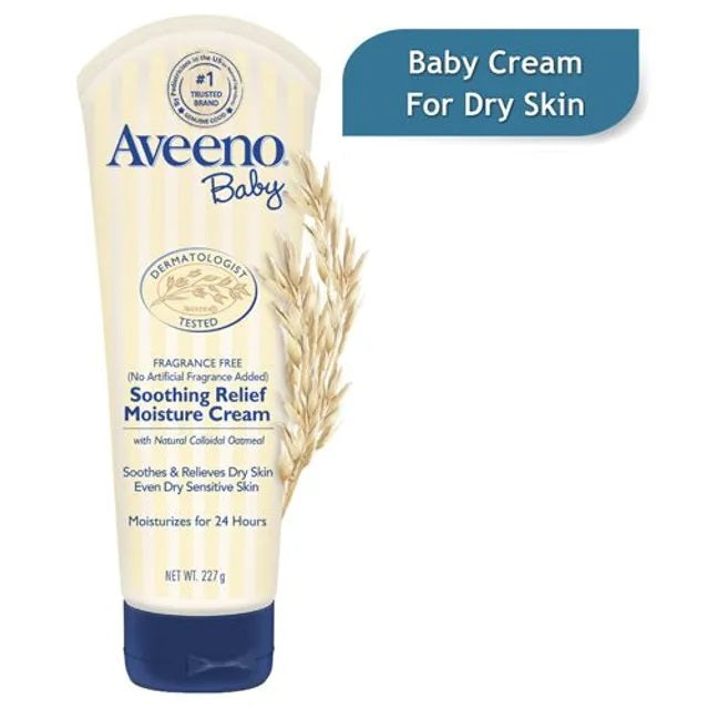 Aveeno Baby Soothing Relief Moisturizing Cream - 227 gms