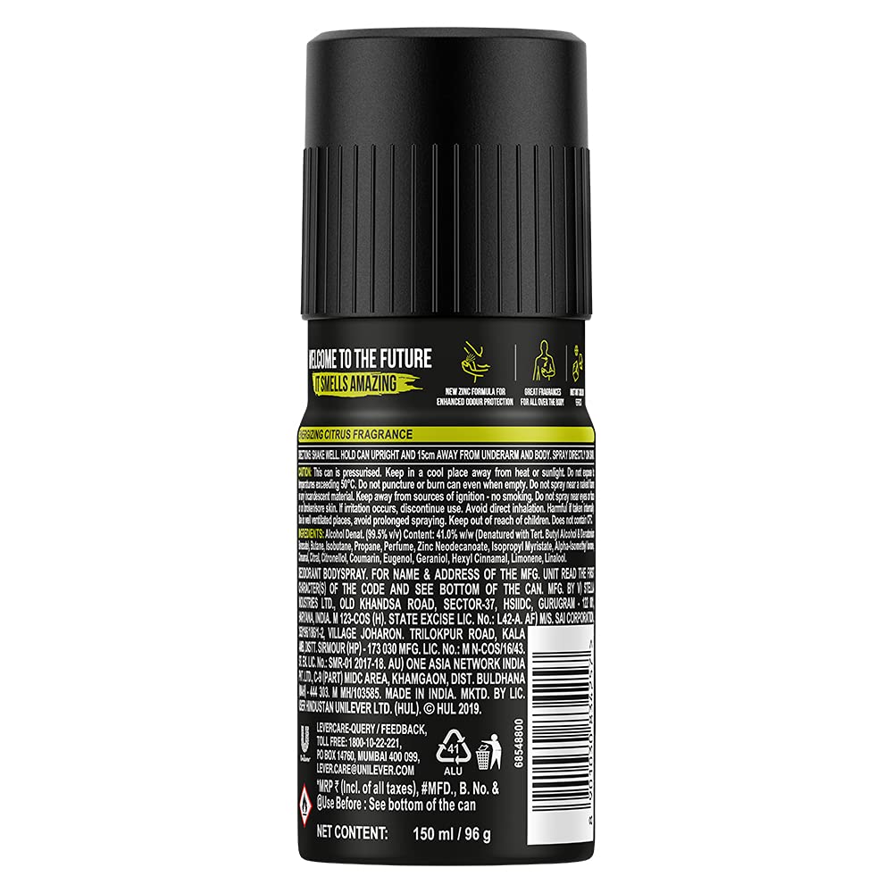 Axe Pulse Long Lasting Deodorant Body spray For Men - 150 ml