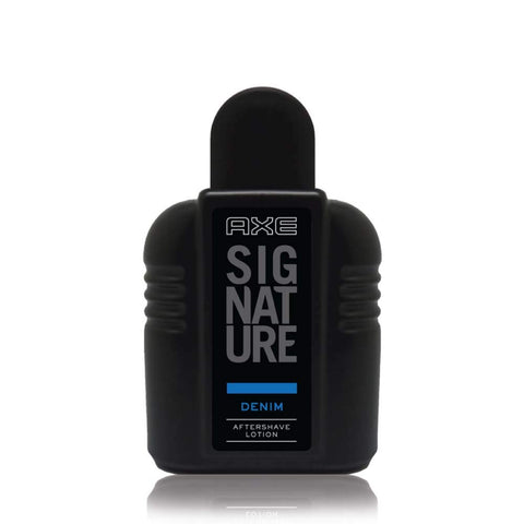 axe signature denim after shave lotion