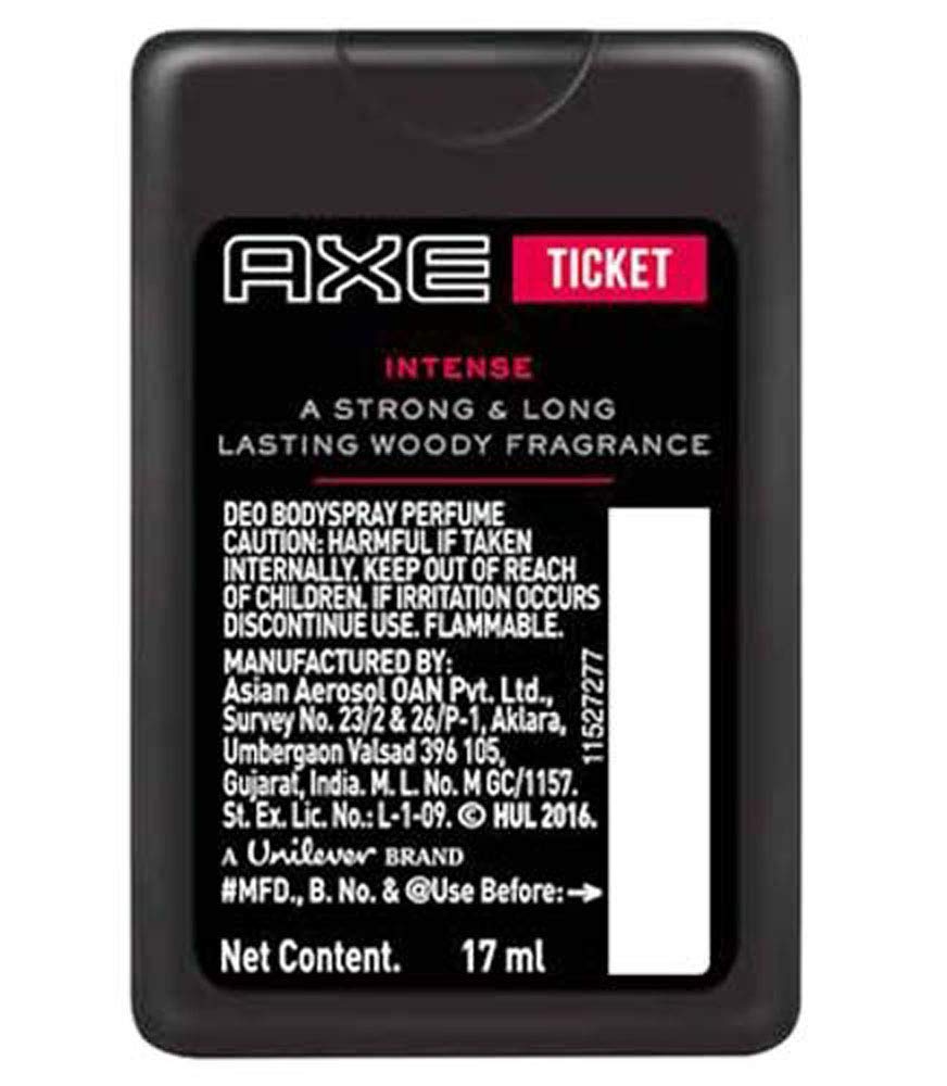 Axe Signature Intense Long Lasting No Gas Body Perfume for Men