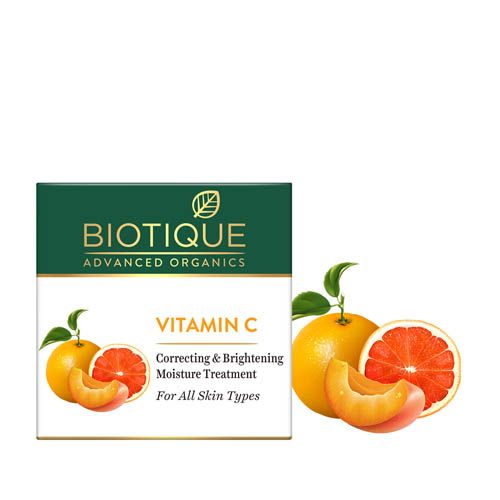 Biotique Vitamin C Correcting and Brightening Moisture Treatment - 50 gms