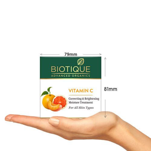 Biotique Vitamin C Correcting and Brightening Moisture Treatment - 50 gms