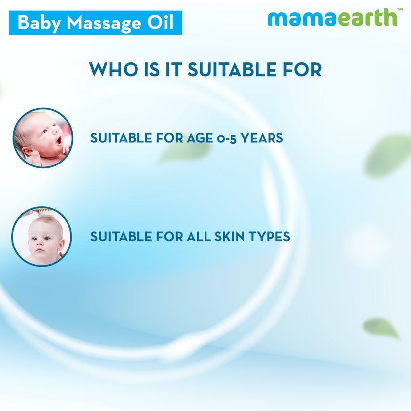 Mamaearth Soothing Massage Oil for Babies with Sesame, Almond and Jojoba Oil 
