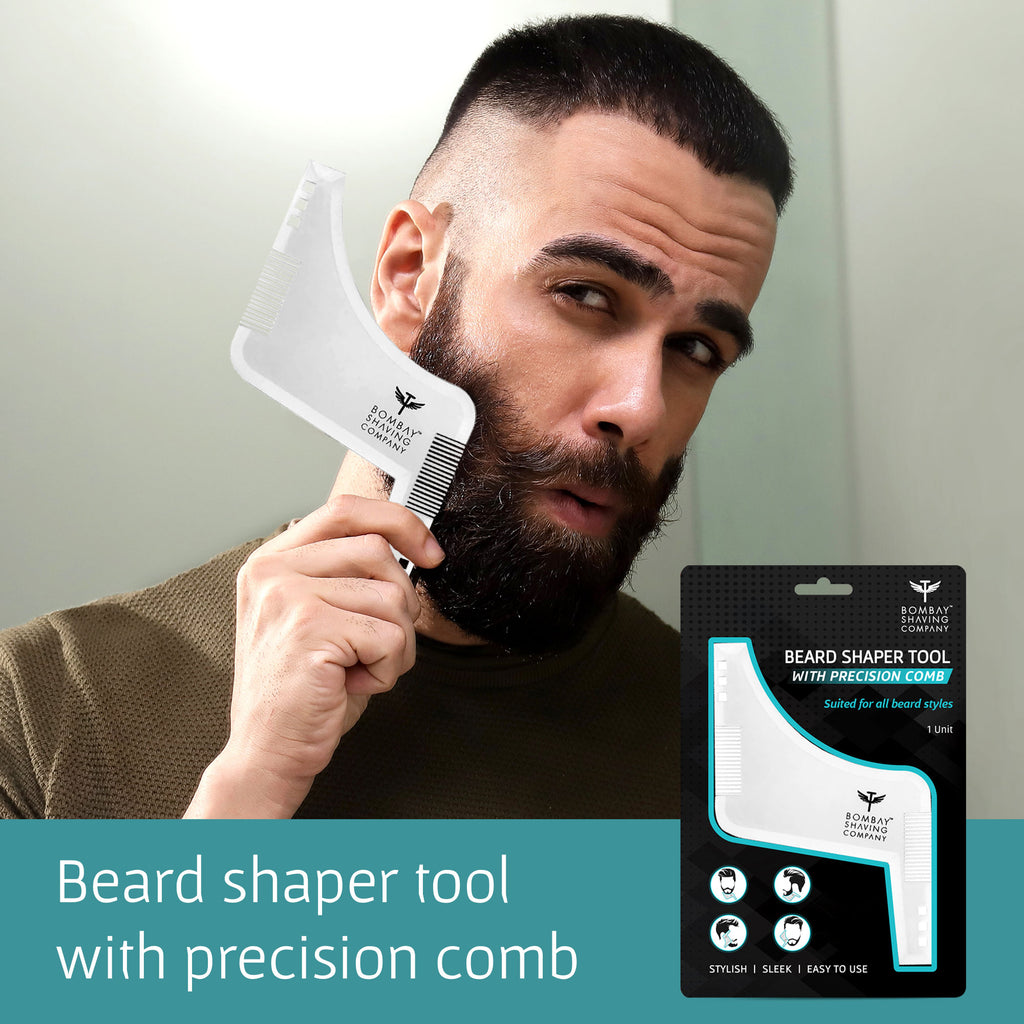 Bombay Shaving Company Beard Shaper Tool - Transparent