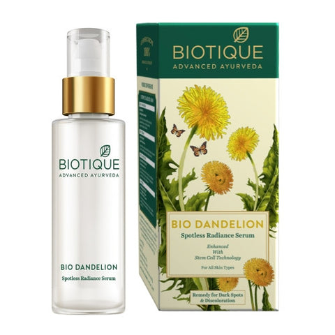 biotique bio dandelion (spotless radiance serum) - 30 ml