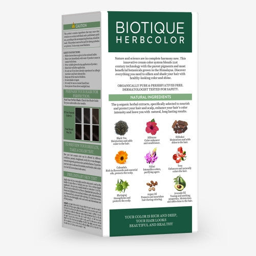 Biotique Herbcolor 3n Darkest Brown