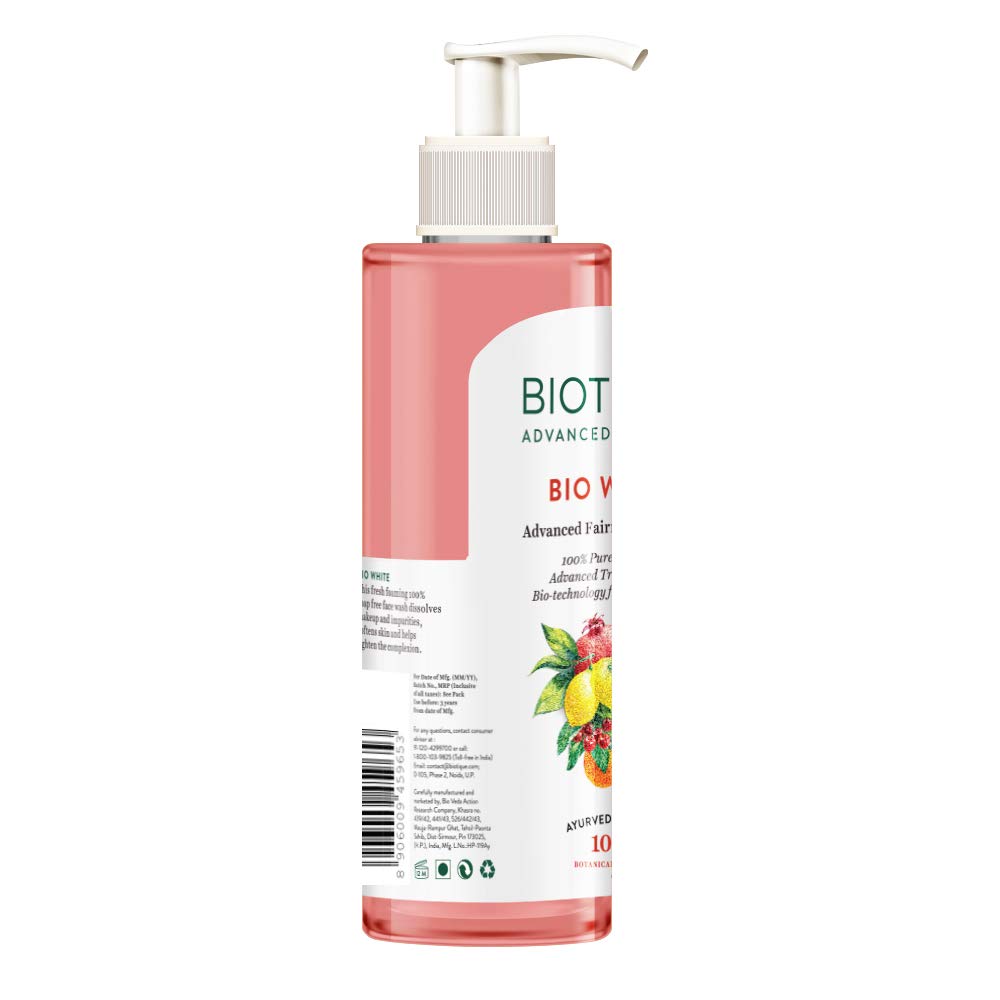 Biotique Fruit Brightening Face Wash 100% Pure & Natural
