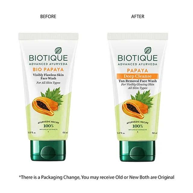 Biotique Papaya Exfoliating Face Wash