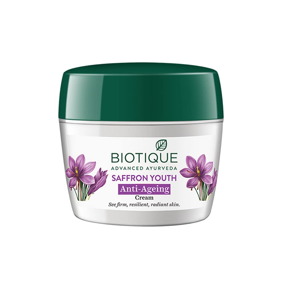 Biotique Saffron Youth Anti Ageing Cream For All Skin Types