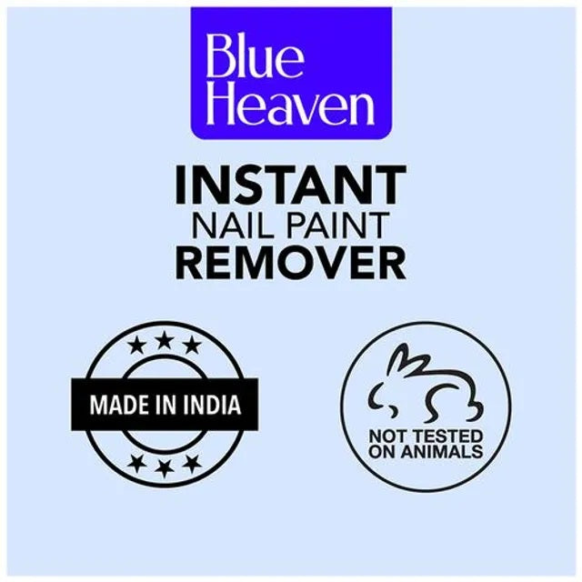 Blue Heaven Instant Nail Paint Remover - 28 ml