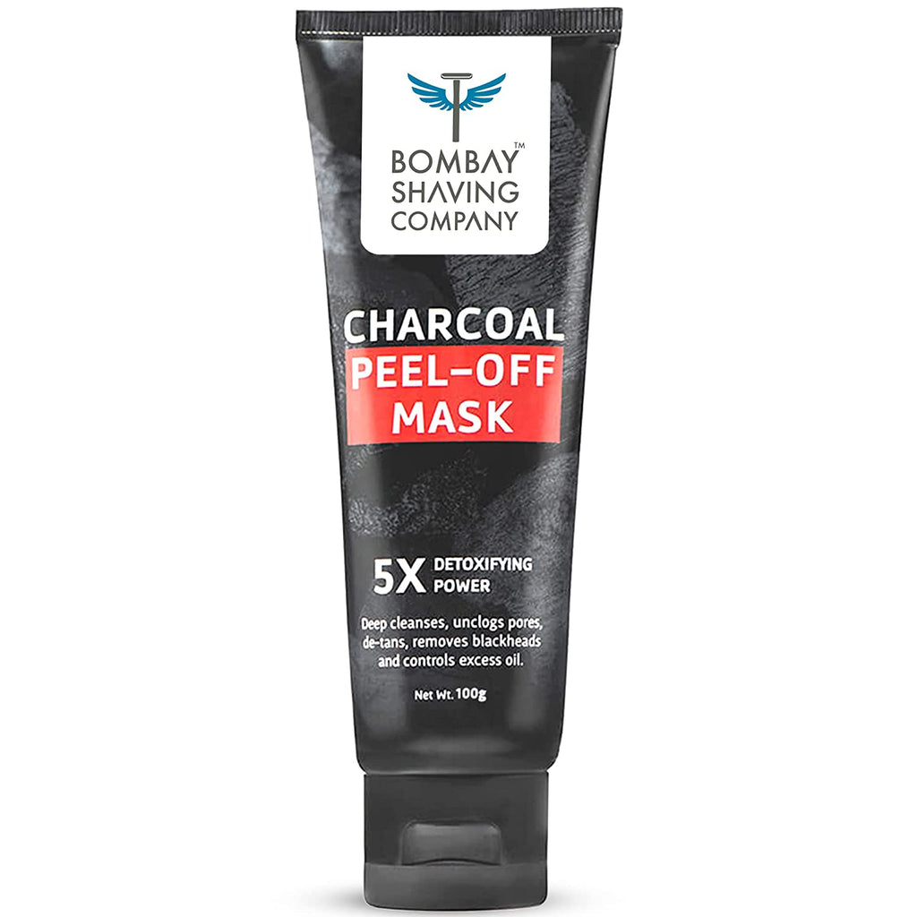 Bombay Shaving Company Activated Charcoal Peel Off Mask with 5X Detoxifying Power
