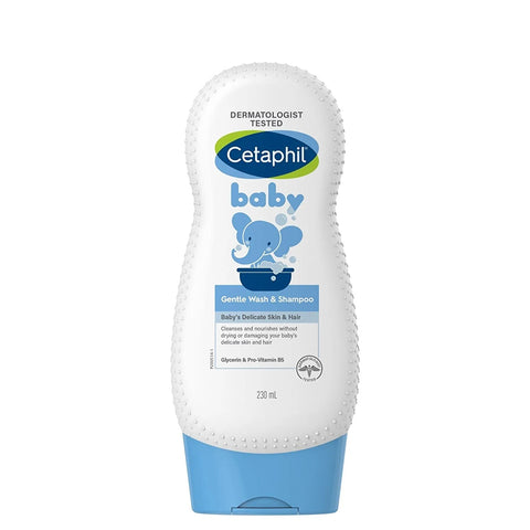 cetaphil baby gentle wash & shampoo - 230 ml