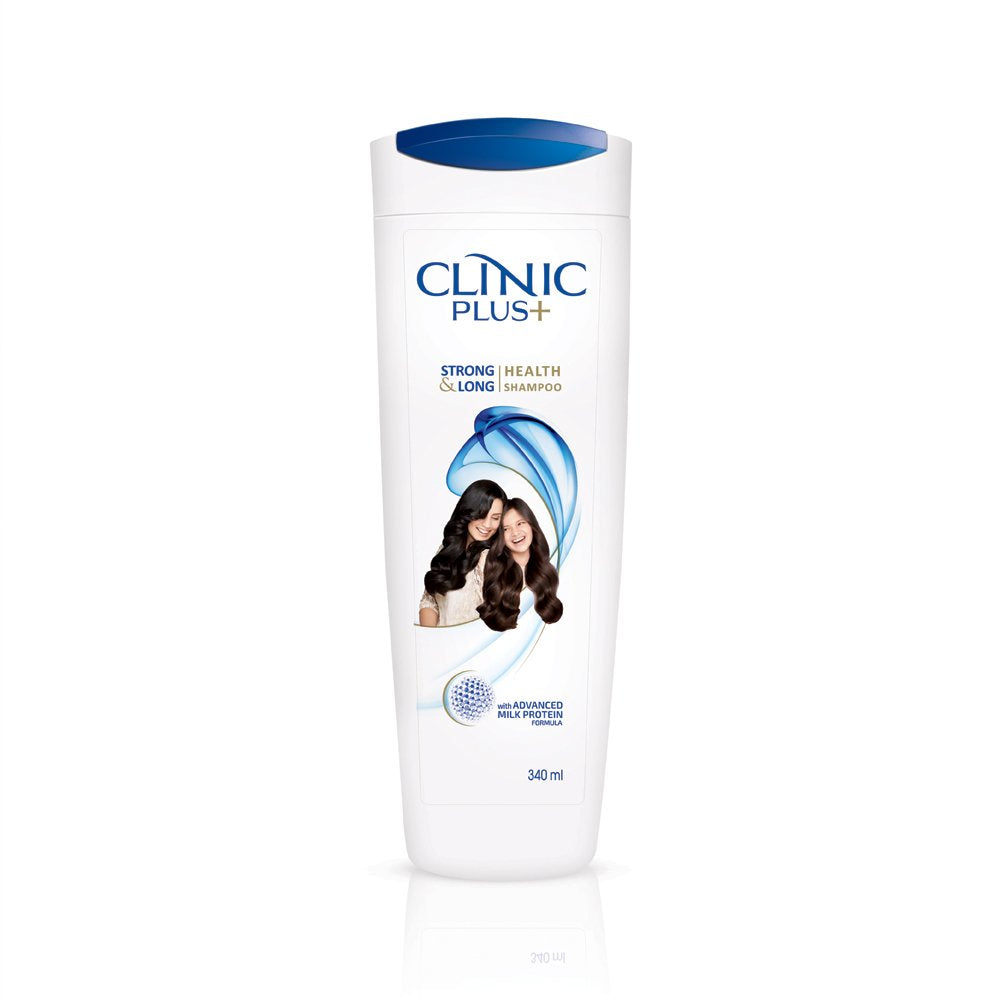 Clinic Plus Strong & Long, Strengthening Hair Shampoo with Milk Proteins
