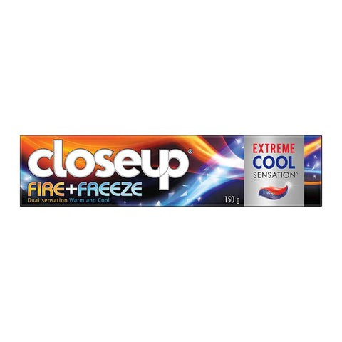 close-up fire freeze gel plaque removal toothpaste - 150 gms