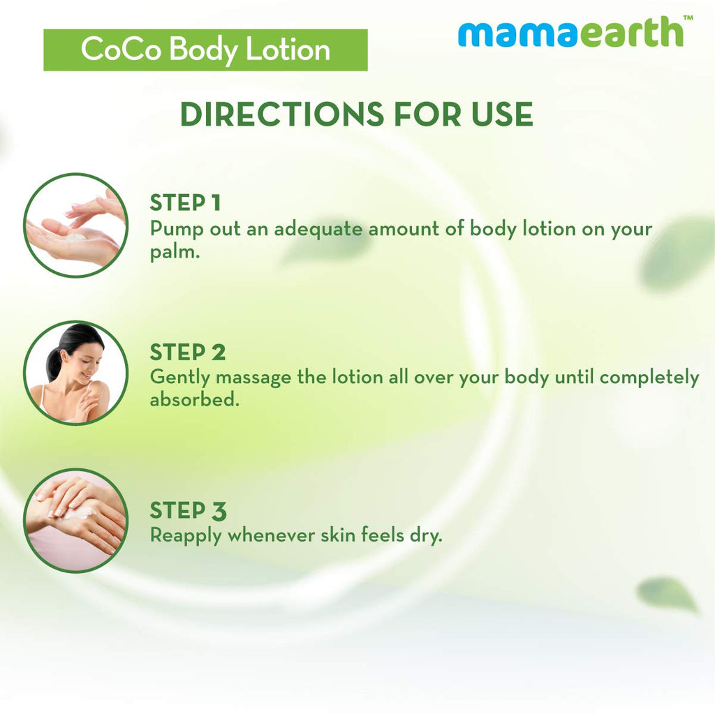 Mamaearth CoCo Body Lotion With Coffee and Cocoa for Intense Moisturization