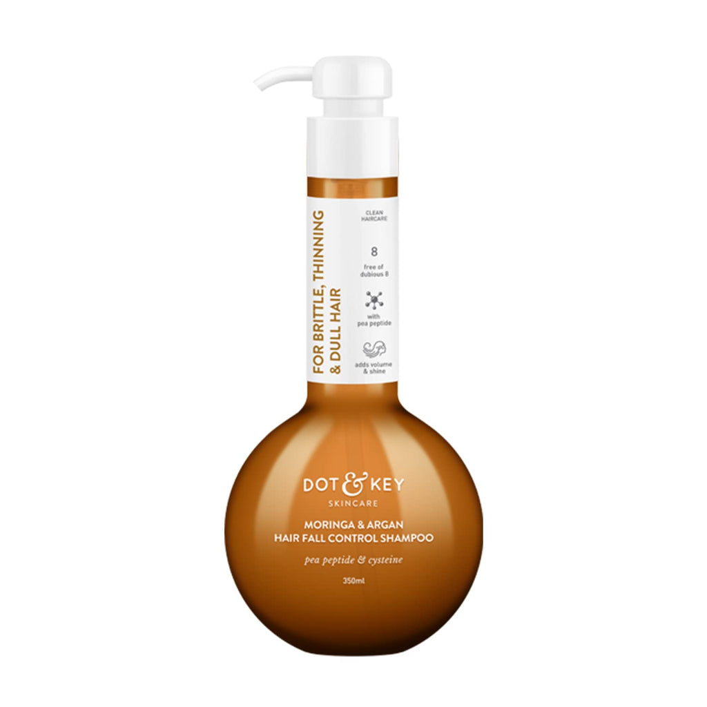 Dot & Key Argan Oil & Moringa Hair Fall Control Shampoo For Dry Hair - 350 ml