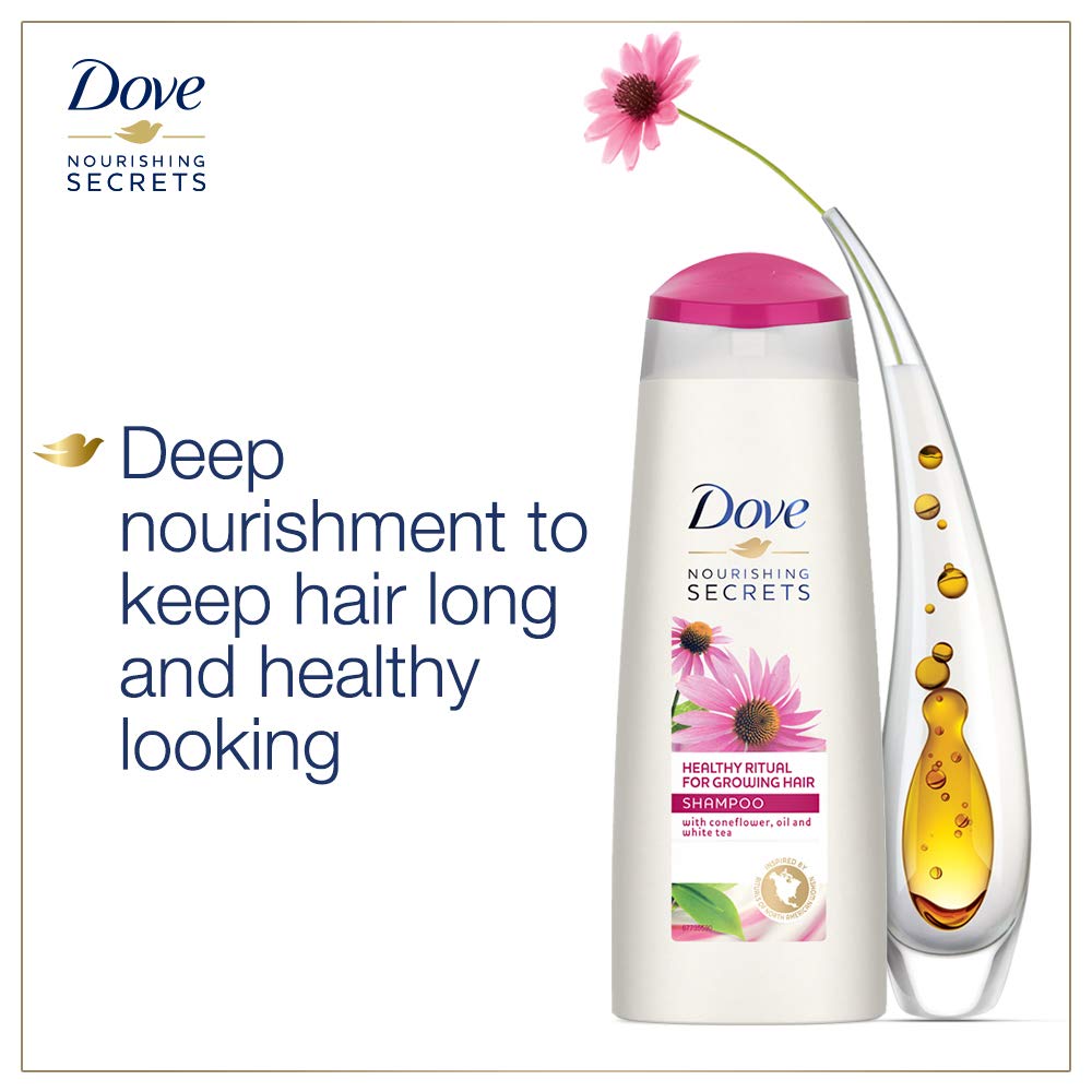 Dove Hair Shampoo Healthy Ritual For Growing Hair Shampoo