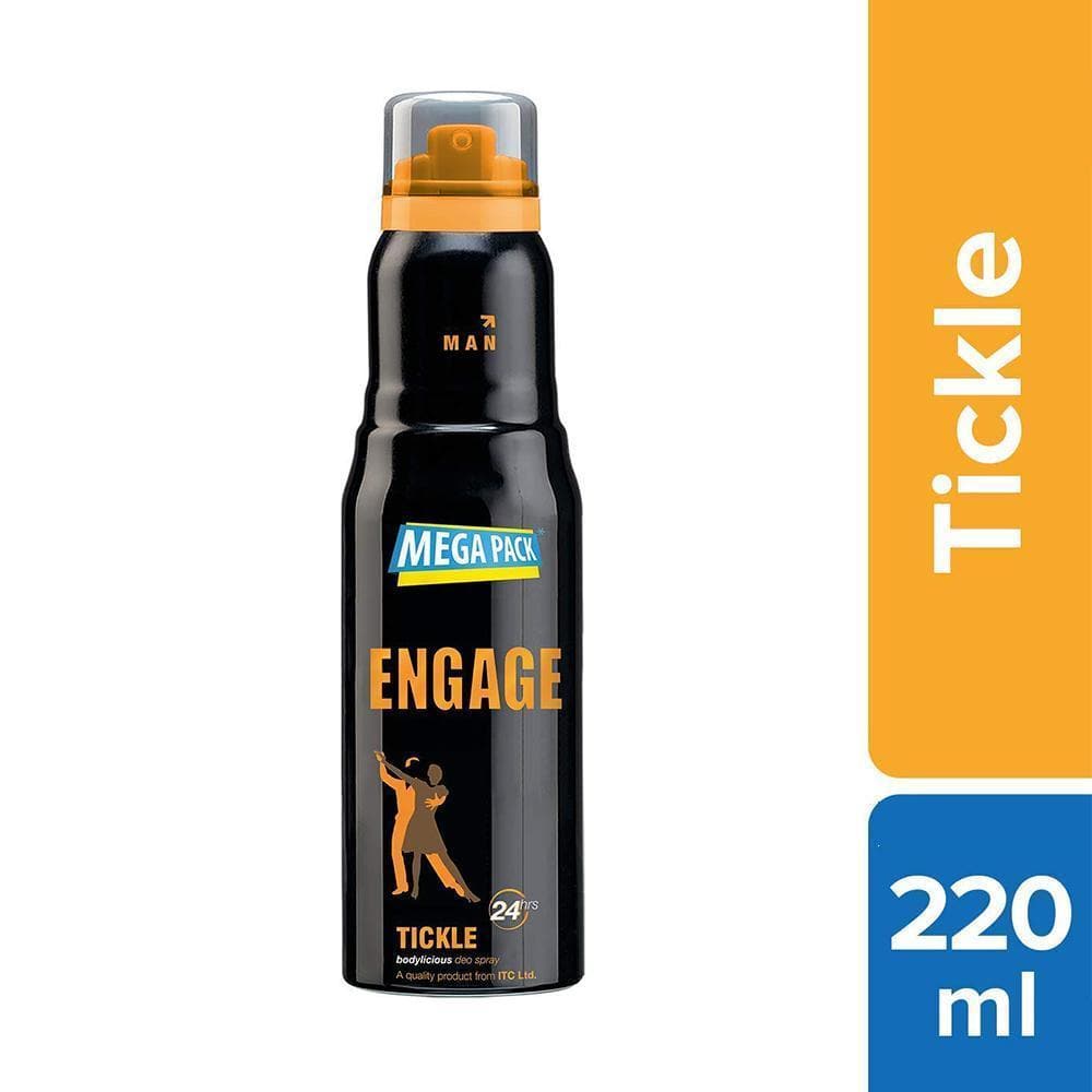 Engage Tickle Deodorant for Men - 220ml