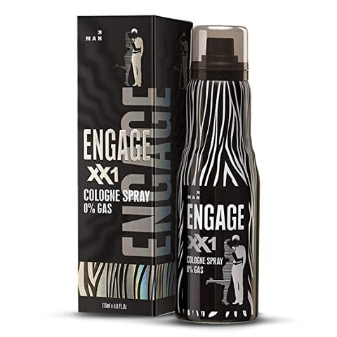 engage xx1 cologne spray no gas perfume for men citrus and spicy skin friendly (135 ml)