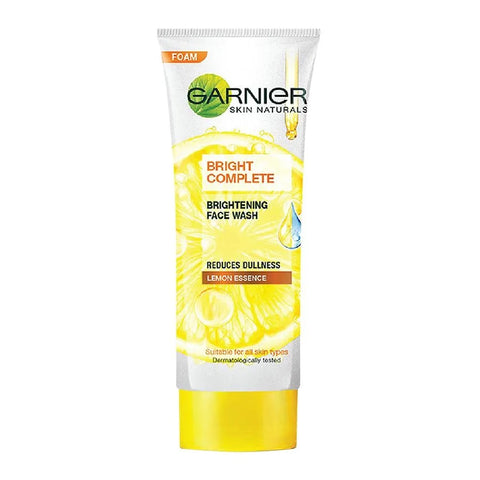 garnier bright complete vitamin c face wash