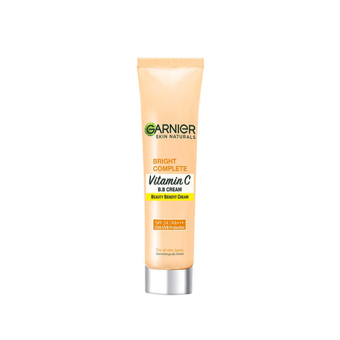 garnier skin naturals bb cream spf 24 pa+++ uva - uvb protection