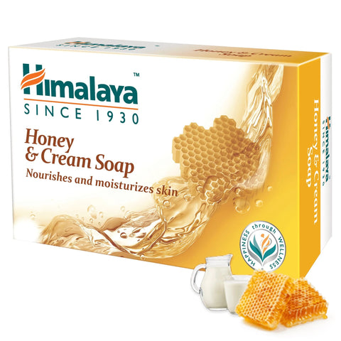 himalaya honey & cream soap